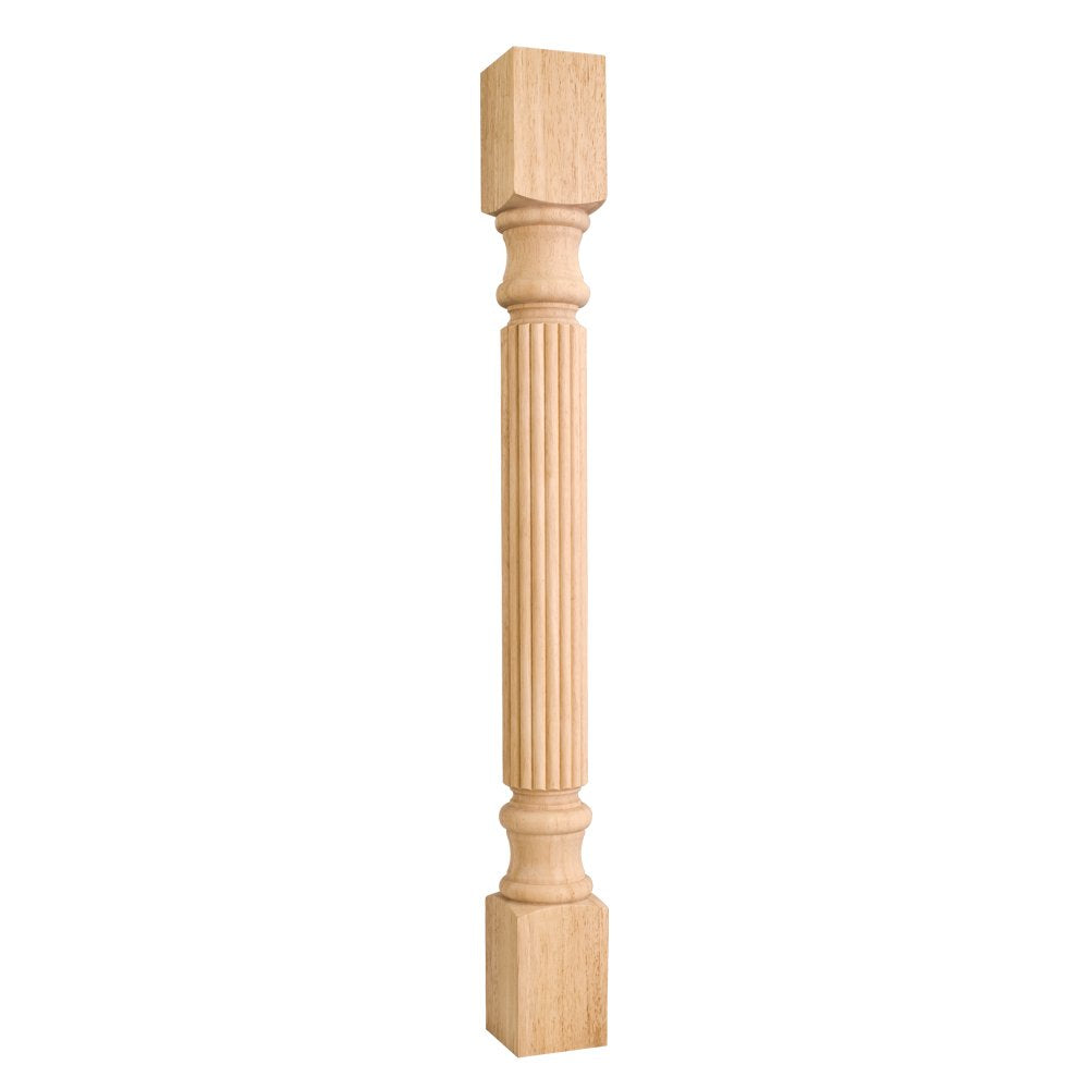 Hardware Resources P2WB 3-1/2" W x 3-1/2" D x 35-1/2" H White Birch Reed Post