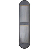 Alora WV330324UB PALAIS 24" WV URBAN BRONZE CLEAR RIBBED ACRYLIC  26W LED 90 3000K AC LED