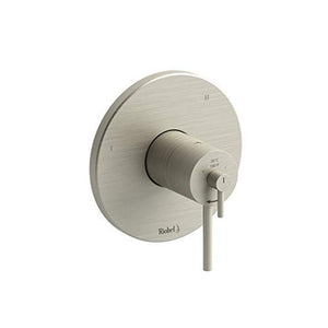 RIOBEL TCSTM45BN CS 1/2" Therm & Pressure Balance Trim with 5 Functions (Shared)