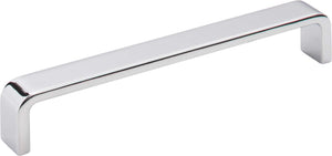 Elements 193-160PC 160 mm Center-to-Center Polished Chrome Square Asher Cabinet Pull