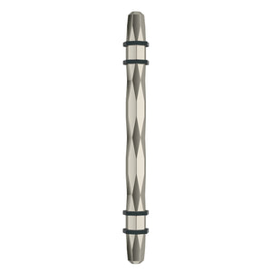 Amerock Cabinet Pull Polished Nickel/Black Bronze 5-1/16 inch (128 mm) Center-to-Center London 1 Pack Drawer Pull Drawer Handle Cabinet Hardware