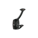 Amerock H37001ORB Vicinity Double Prong Decorative Wall Hook Oil Rubbed Bronze Hook for Coats, Hats, Backpacks, Bags Hooks for Bathroom, Bedroom, Closet, Entryway, Laundry Room, Office
