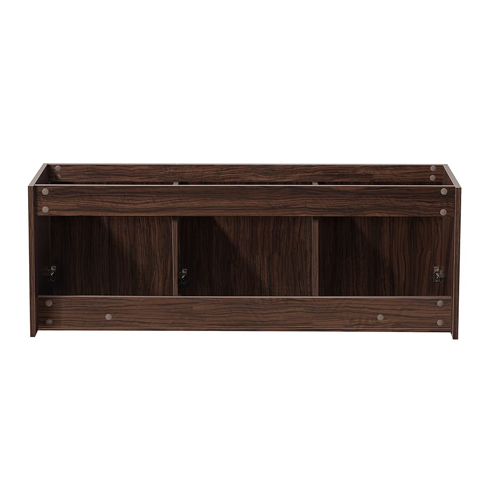 Fresca FCB8093WH Fresca Vista 60" White Wall Hung Single Sink Modern Bathroom Cabinet