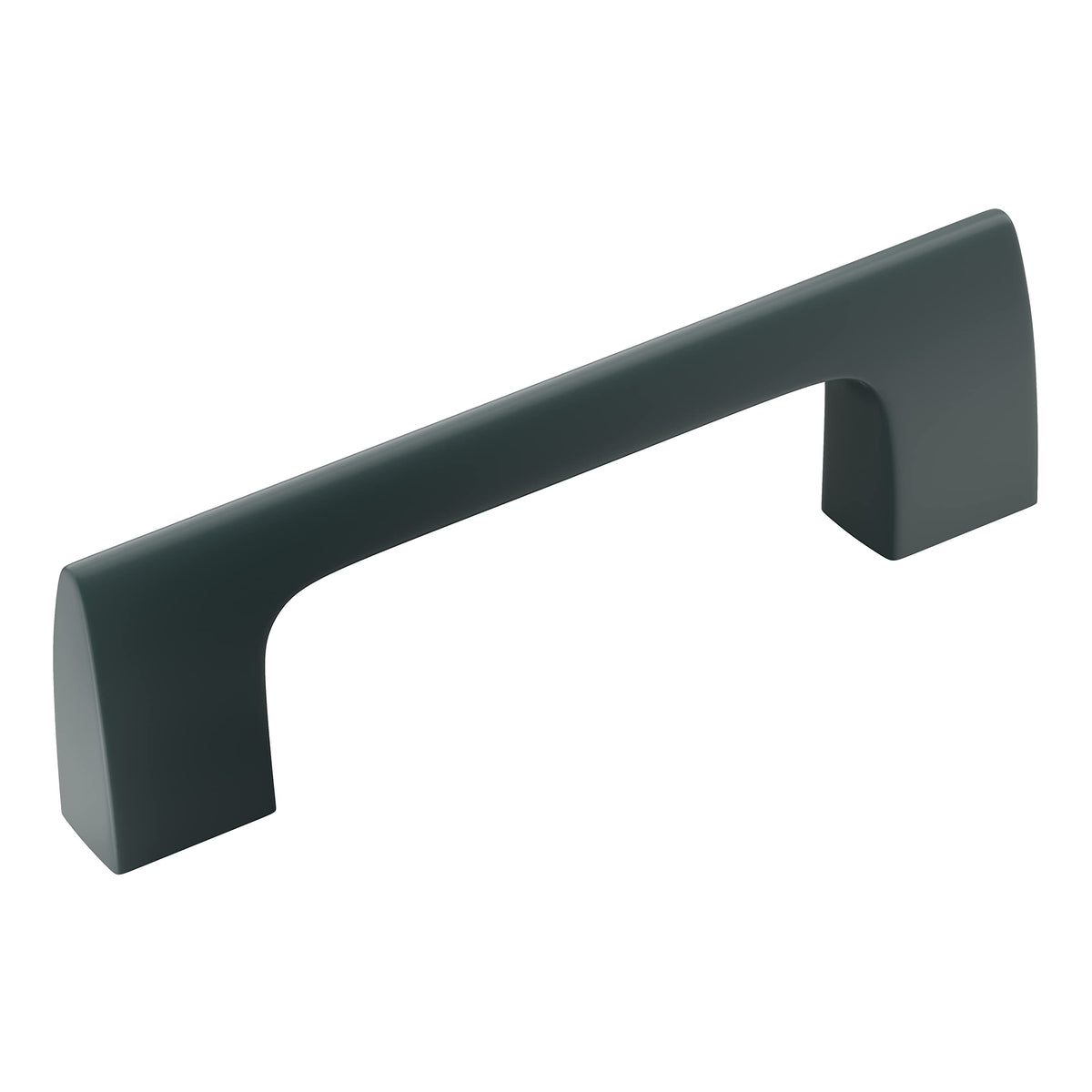 Amerock Cabinet Pull Matte Black 3 inch (76 mm) Center-to-Center Riva 1 Pack Drawer Pull Drawer Handle Cabinet Hardware