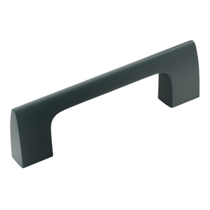 Amerock Cabinet Pull Matte Black 3 inch (76 mm) Center-to-Center Riva 1 Pack Drawer Pull Drawer Handle Cabinet Hardware