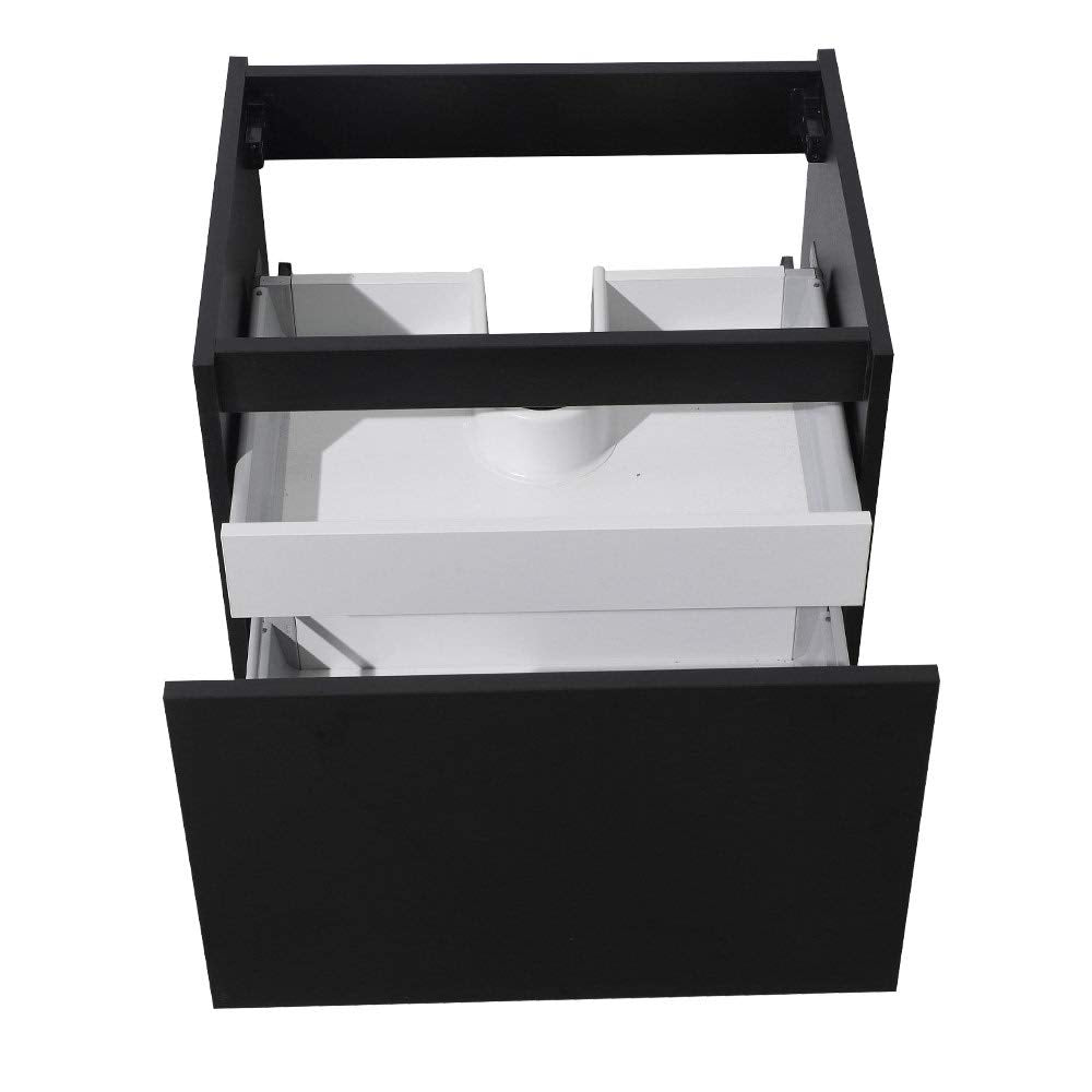 Fresca FCB8006GO Fresca Nano 24" Gray Oak Modern Bathroom Cabinet