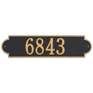 Whitehall 2990WG - Personalized Richmond  Plaque -Estate - Wall - 1 line