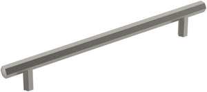 Amerock Cabinet Pull Satin Nickel 7-9/16 inch (192 mm) Center-to-Center Caliber 1 Pack Drawer Pull Cabinet Handle Cabinet Hardware
