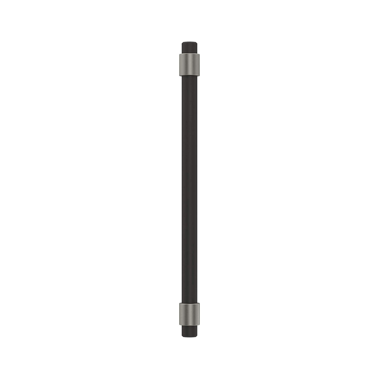 Amerock Cabinet Pull Matte Black/Satin Nickel 6-5/16 inch (160 mm) Center-to-Center Mergence 1 Pack Drawer Pull Cabinet Handle Cabinet Hardware