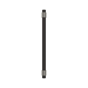 Amerock Cabinet Pull Matte Black/Satin Nickel 6-5/16 inch (160 mm) Center-to-Center Mergence 1 Pack Drawer Pull Cabinet Handle Cabinet Hardware