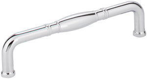 Jeffrey Alexander Z290-128-PC 128 mm Center-to-Center Polished Chrome Durham Cabinet Pull