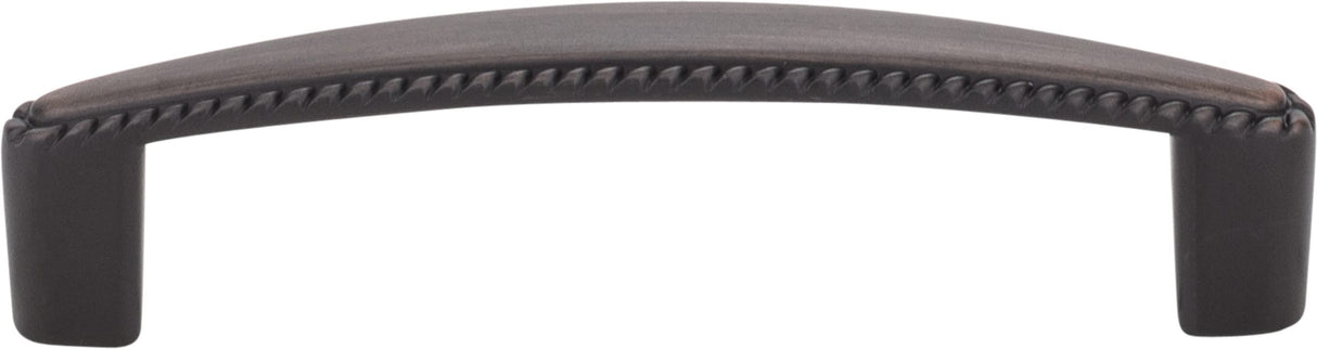 Elements Z115-96PC 96 mm Center-to-Center Polished Chrome Rope Detailed Lindos Cabinet Pull