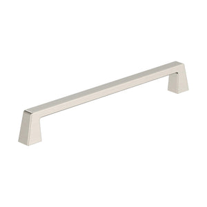 Amerock BP55282G10 Satin Nickel Cabinet Pull 8 in (203 mm) Center-to-Center Cabinet Handle Blackrock Drawer Pull Kitchen Cabinet Handle Furniture Hardware