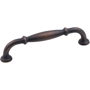 Jeffrey Alexander 658-128DBAC 128 mm Center-to-Center Brushed Oil Rubbed Bronze Tiffany Cabinet Pull