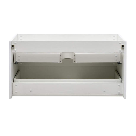 Fresca FCB8342GG Fresca Valencia 40" Dark Slate Gray Wall Hung Modern Bathroom Cabinet