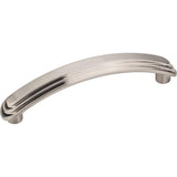 Elements 331-96SN 96 mm Center-to-Center Satin Nickel Arched Calloway Cabinet Pull