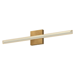 Kuzco VL27534-BG SAPHIR 34" VANITY BRUSHED GOLD 120V TRIAC/ELV LED 3000K 90CRI 30W