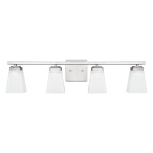 Capital Lighting 114441BN-334 Baxley 4 Light Vanity Brushed Nickel