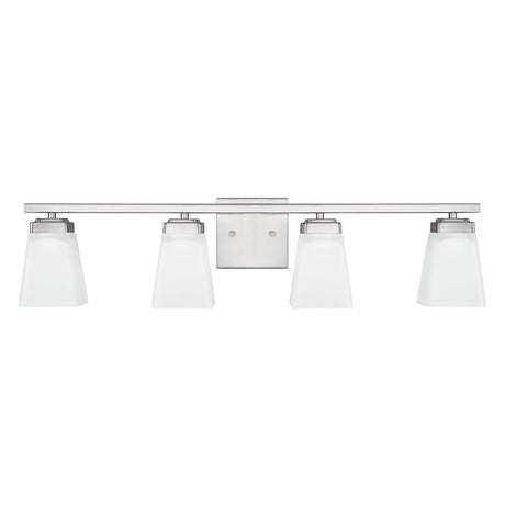 Capital Lighting 114441BN-334 Baxley 4 Light Vanity Brushed Nickel