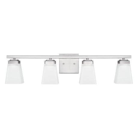 Capital Lighting 114441BN-334 Baxley 4 Light Vanity Brushed Nickel