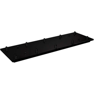 Kuzco CNP10AC-BK 10 Head Canopy SSL/SVT Wire BLACK