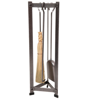 Enclume FPTS6 HS Triangle Fireplace Tool Set w/ Base & 3 Tools HS