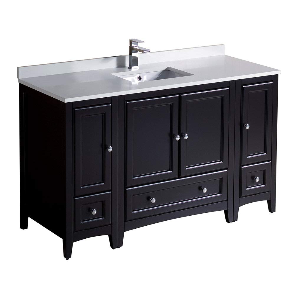 Fresca FCB20-123012ES-CWH-U Cabinets with Top and Sink