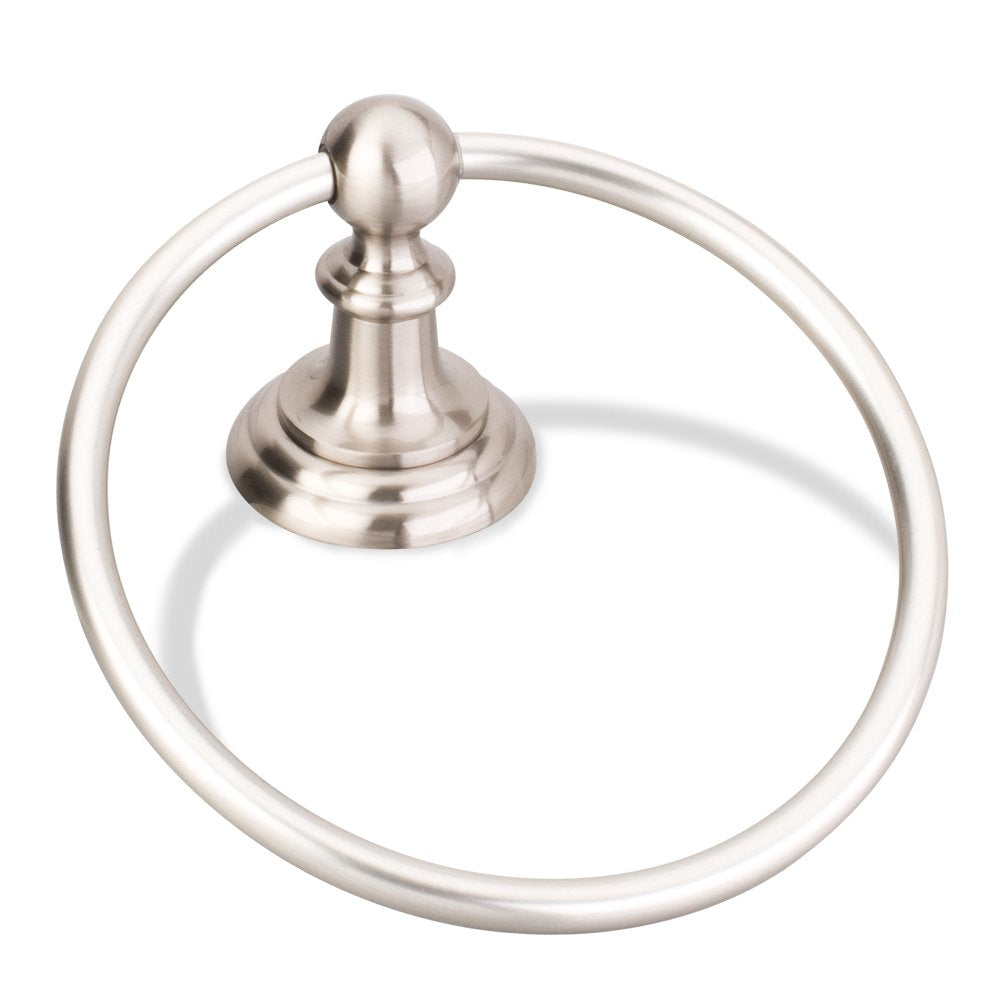 Elements BHE5-06SN Fairview Satin Nickel Towel Ring - Contractor Packed