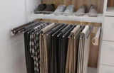 Hardware Resources PPR-3014-SN Satin Nickel 30" Wide Pant Rack