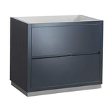 Fresca FCB8436GG Fresca Valencia 36" Dark Slate Gray Free Standing Modern Bathroom Cabinet