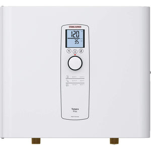 Stiebel Eltron 239223 Tankless Water Heater - Tempra 29 Plus - Electric, On Demand Hot Water, Eco, White, 23