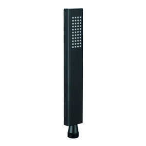 Gerber D462026BS Satin Black Rectangular Single Function Handshower, 2.0GPM