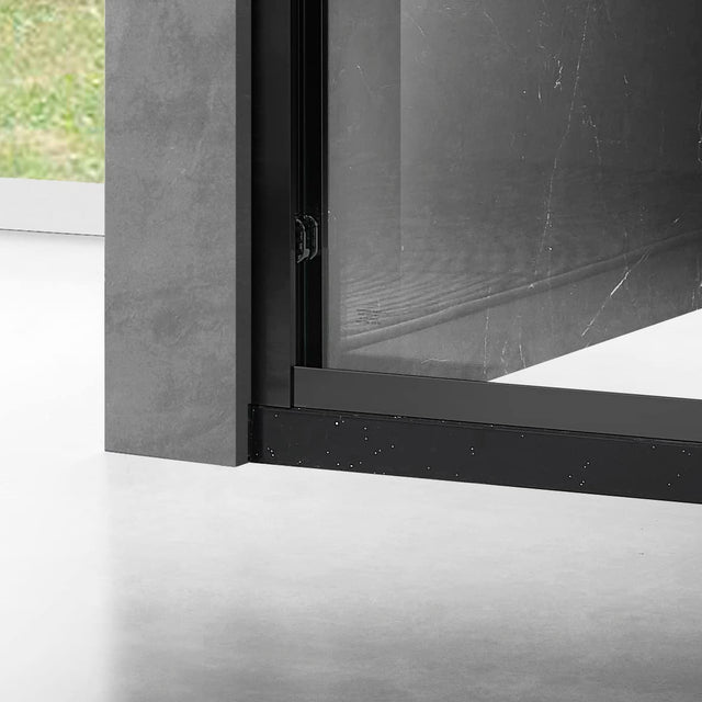 Essence 54'' * 76'' Framed Shower Door (Brushed Nickel)