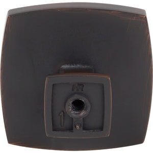 Jeffrey Alexander 141L-DBAC 1-3/4" Overall Length Brushed Oil Rubbed Bronze Square Renzo Cabinet Knob