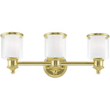 Livex Lighting 3 Lt Polished Brass Bath Vanity 40213-02