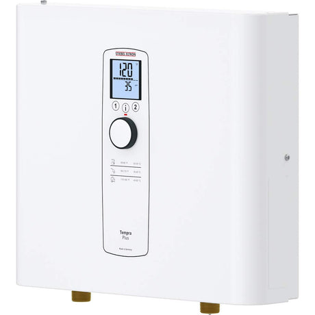 Stiebel Eltron Tankless Heater - Tempra 12 Plus - Electric, On Demand Hot Water, Eco, White