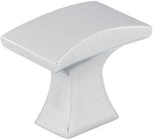 Jeffrey Alexander 767SN 1-1/4" Overall Length Satin Nickel Flared Philip Cabinet Knob