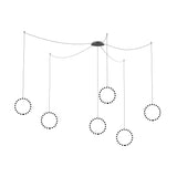 Kuzco CNM13AC-GH 13 Head MULTI-PENDANT CANOPY SSL/SVT Graphite