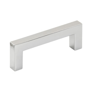 Amerock Cabinet Pull Polished Chrome 3 inch (76 mm) Center to Center Monument 1 Pack Drawer Pull Drawer Handle Cabinet Hardware