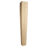 Hardware Resources P43-5-42ALD 5" W x 5" D x 42" H Alder Square Tapered Post