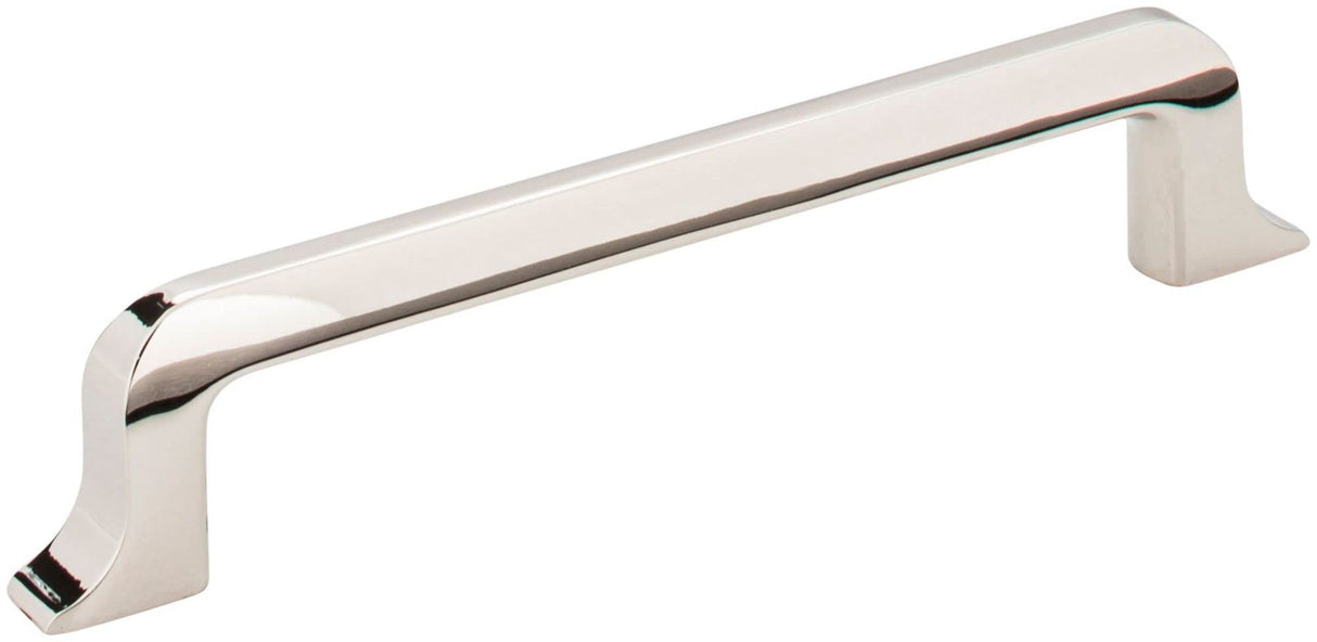 Jeffrey Alexander 839-128NI 128 mm Center-to-Center Polished Nickel Callie Cabinet Pull