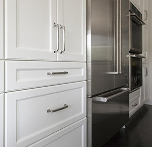 Amerock Westerly 6-5/16 in (160 mm) Center-to-Center Satin Nickel Cabinet Pull