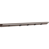 Task Lighting LP36QD12NDBBZ27 36-1/2" 1200 Lumen Direct Voltage DV Lighted Power Strip, Bronze Finish, Black Receptacles, 2700K Warm White
