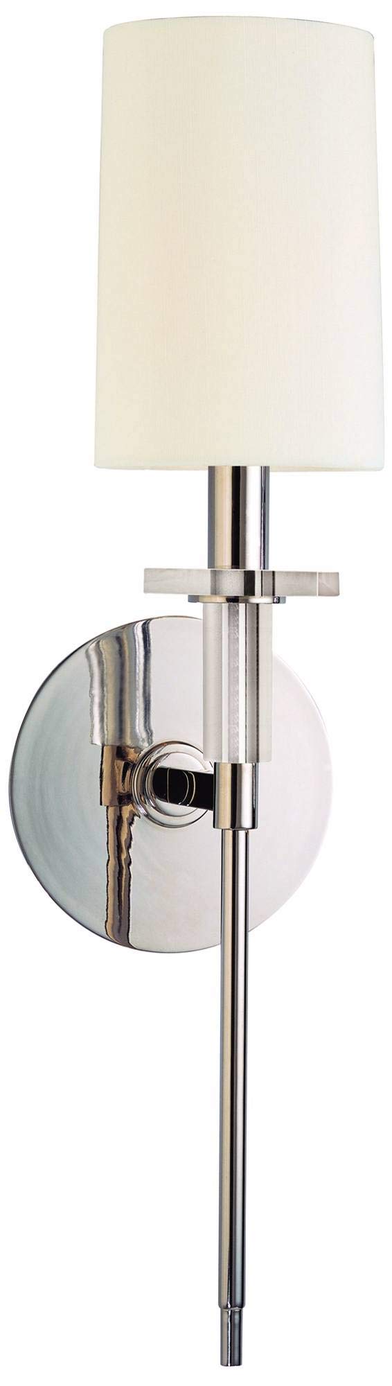 Hudson Valley Lighting 8511-PN Amherst - 1 Light Wall Sconce, Finish Color: Polished Nickel