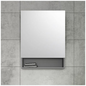 Fresca FMC6124ES Fresca 24" Espresso Bathroom Medicine Cabinet w/ Small Bottom Shelf