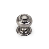 Jeffrey Alexander S6060BNB 1-1/4" Diameter Brushed Black Nickel Rope Rhodes Cabinet Knob