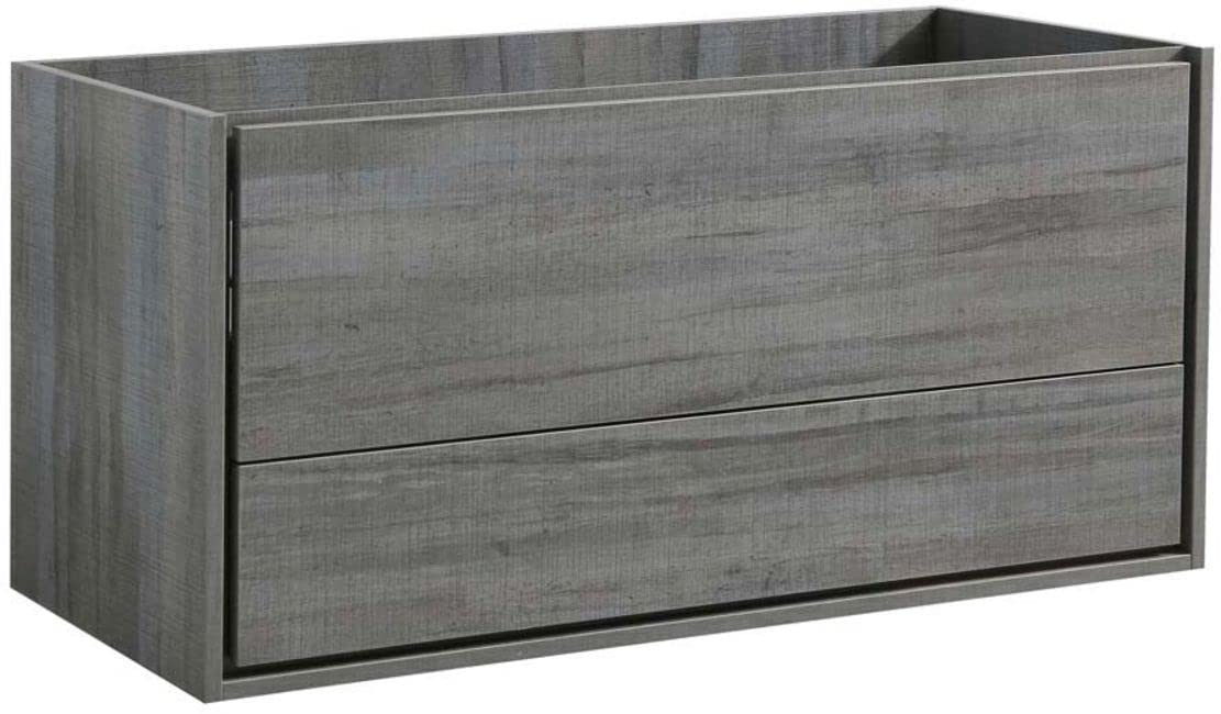 Fresca FCB9248OG Fresca Catania 48" Ocean Gray Wall Hung Modern Bathroom Cabinet