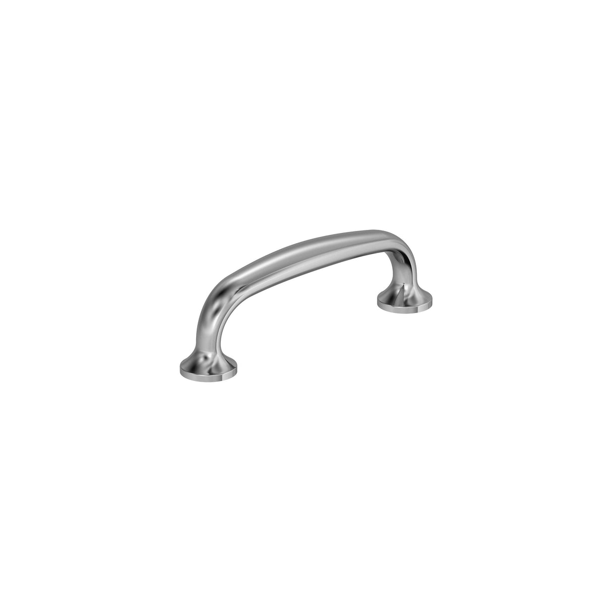 Amerock BP3739526 Polished Chrome Cabinet Pull 3 in (76 mm) Center-to-Center Cabinet Handle Renown Drawer Pull Kitchen Cabinet Handle Furniture Hardware