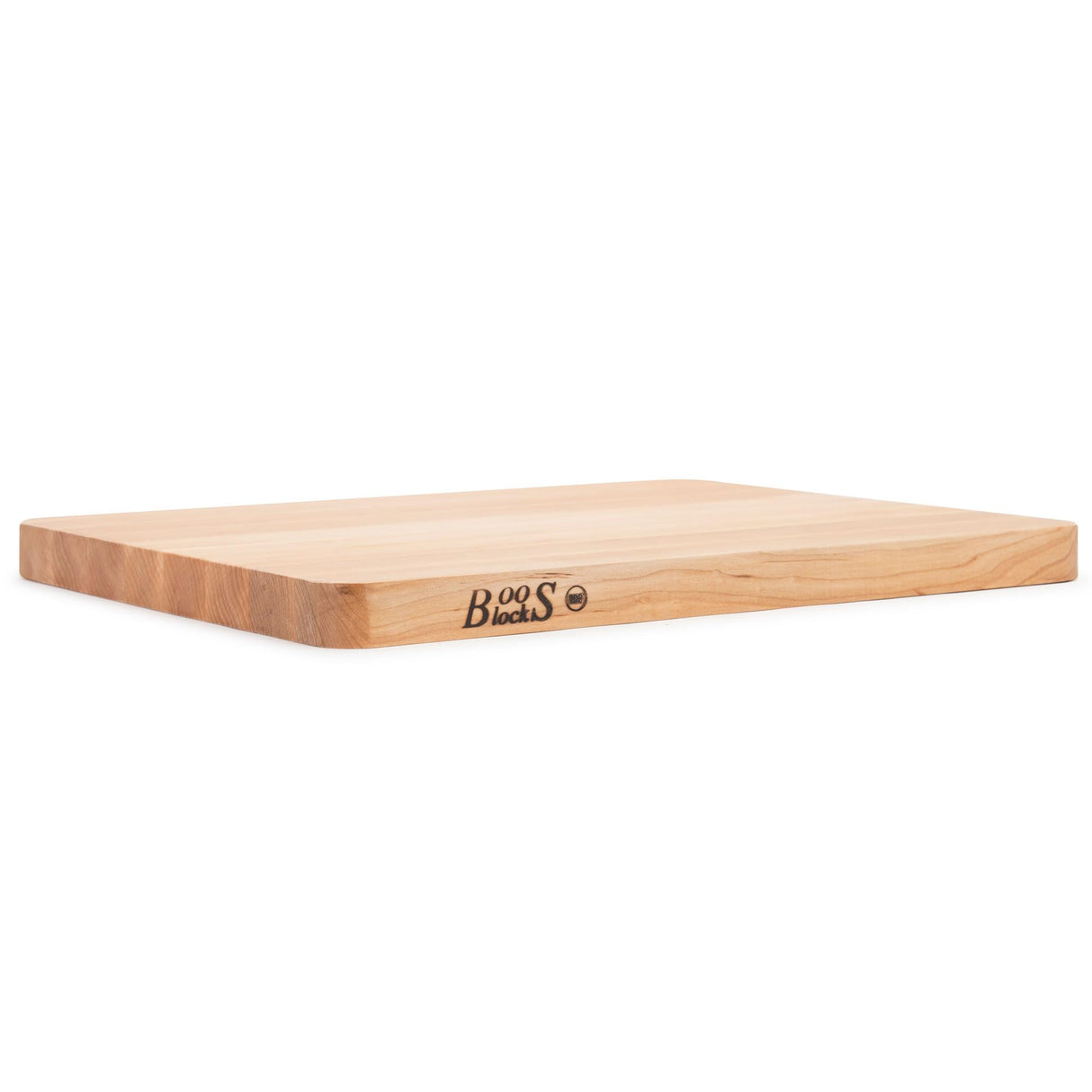 John Boos Chop-N-Slice Maple Wood Cutting Board for Kitchen Prep, 1.25" Thick, Large, Edge Grain, Charcuterie Boos Block, 20" x 15", Reversible