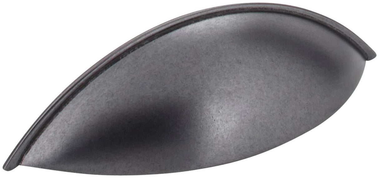 Jeffrey Alexander 8236DACM 96 mm Center-to-Center Gun Metal Bordeaux Cabinet Cup Pull